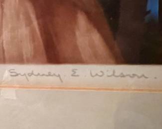 Portrait Artwork by Sydney E. Wilson