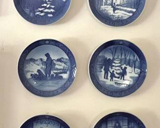 Royal Copenhagen Christmas Plates