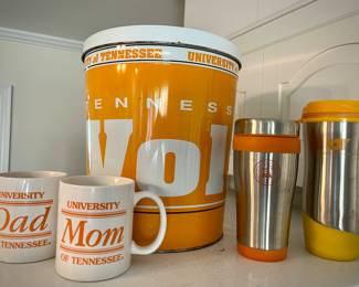 Vols Popcorn Tin, Mugs, and TO-GO Cups 