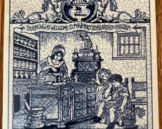 Delft Dutch Holland Apothecary Pharmacist Tiles 