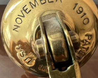 Vintage Brass Candlestick Telephone