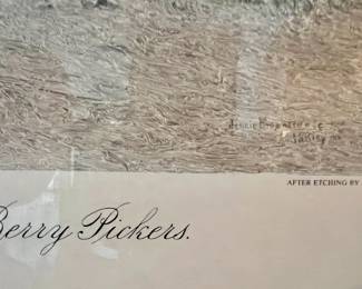 Berry Pickers by Jennie Brownscombe