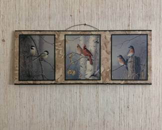 Framed Bird Prints 