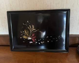 Vintage California Coral Tray 