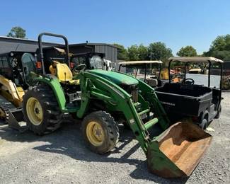 JOHN DEERE 4120 4X4 TRACTOR AND LOADER *INOP*