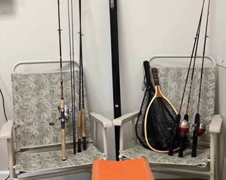 Shakespeare Blank Thru Construction Fishing Reel Rod, Regard 2500C Rodreel, St. Croix Trvl Bag