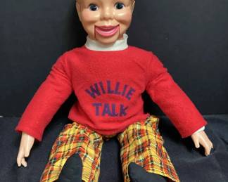 Willie Talk Ventriloquist Doll 1972 