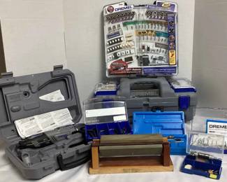 Dremel 8200 , Attachments, Buck Knives Triple Sharp Stone Sharpening System