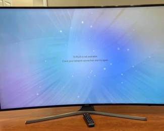  07 55in UHD Samsung Curved Smart TV, MU6500 Series
