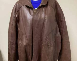 Redhead Brown Leather Jacket, Wilsons Brown Leather Jacket