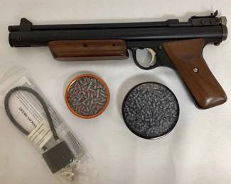 Crosman H9A Series Pellet Gun, Pellets , Mascon MCL01 Lock