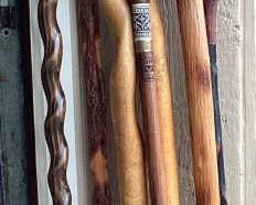 Carved Wood Walking hikingSticks
