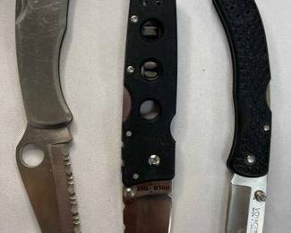 Spyderco G2, CTS XHP Holdout, Voyager Tanto