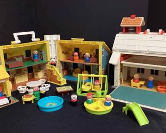 Fisher Price Play Family House Set, Fisher Price School House