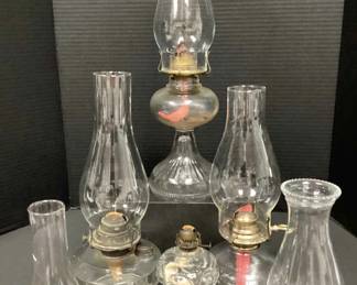 Vintage Oil Lamps