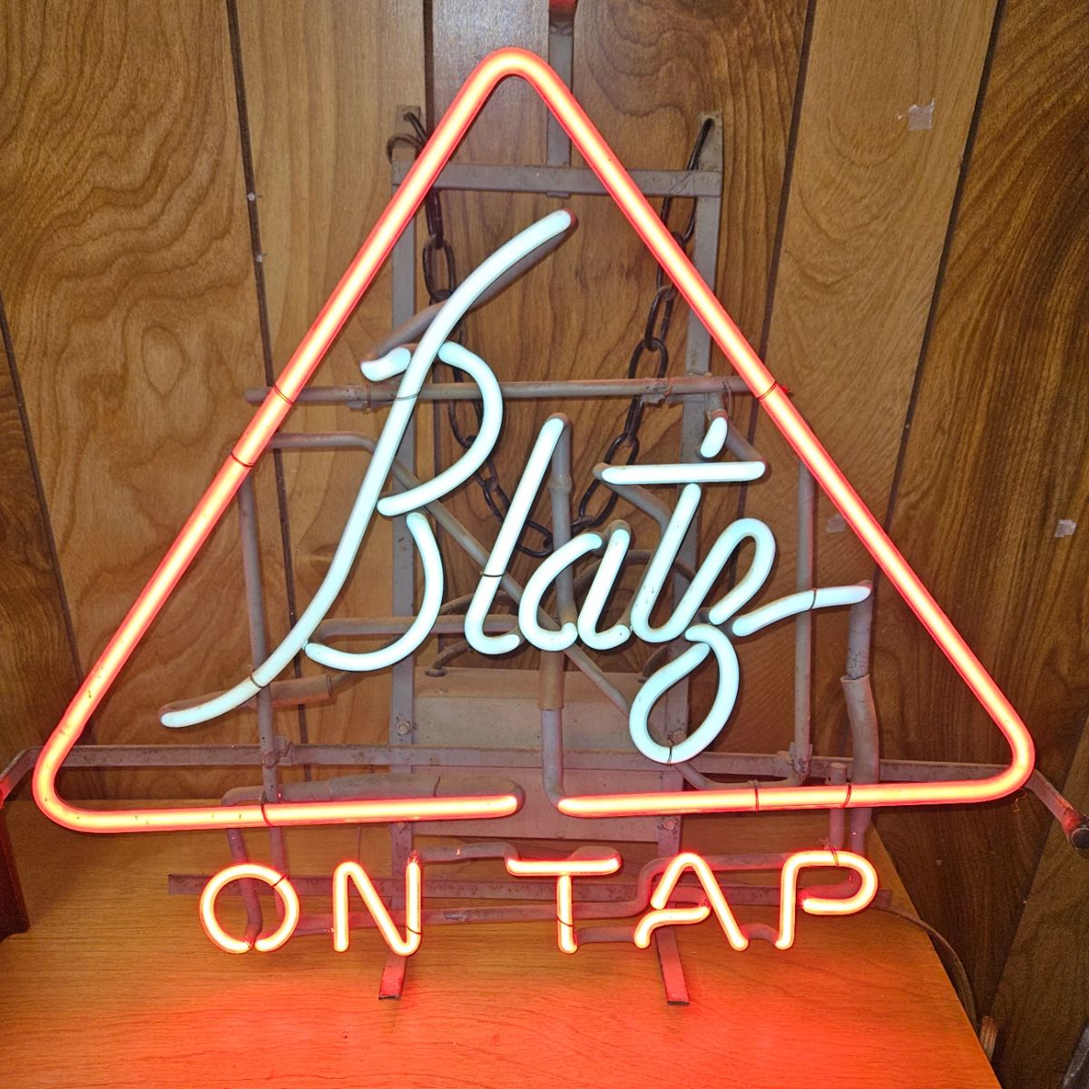 Vt Blatz On Tap Neon Sign!
