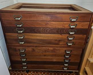 Handmade 5 Drawer Stackable Cabinets! Great for Coin Collections, Tools, Papers, Etc!