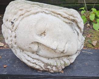 Concrete Sleeping Mother Nature Pot!
