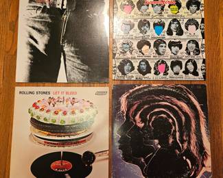 Vintage Rolling Stones LPs!! 