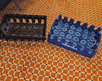 Pepsi & Coca-Cola Black Stackable Crates!
