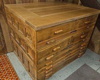 11 Drawer Deluxe Cabinet! Would Make a Great Kitchen Island!
