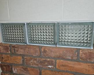 Glass Block Waffle Pattern!