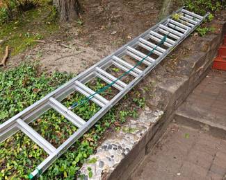 Werner Extension Ladder 225 lb 24 Ft #D1224-2!
