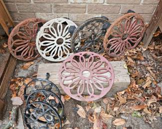 Cast Iron Plant Dollies!