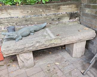 Stone Bench!