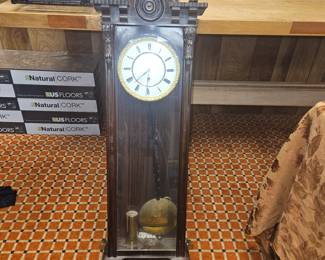 Antique Vienna Pendulum Clock! 

