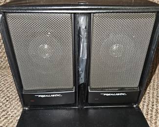 Vtg Realistic Minimus Speakers #401259A!
