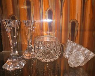 Atlantis Glass Candlesticks, Etc!