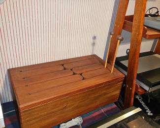 Pair Wooden Tongue Slit Tapo Drum 6 Tone Notes!