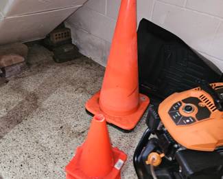 Caution Cones #12PVCS 12" & 28"