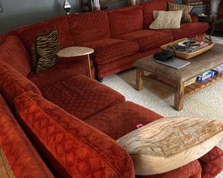 Sectional approx 10' x 12' $550