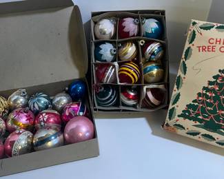 Vintage Christmas Ornaments