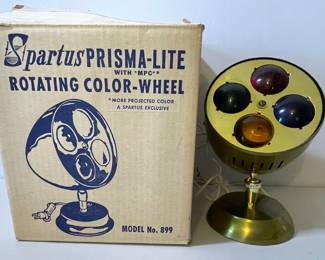 Spartus Prisma-Lite rotating color wheel works