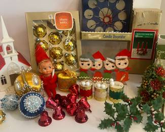 Vintage Christmas decor