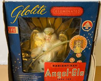 Working Glolite Angel tree topper