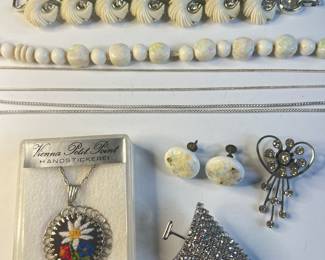 Large Selection of Vintage Costume Jewelry