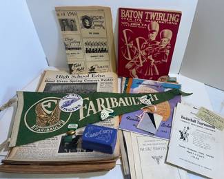 Faribault MN High School Memorabilia 