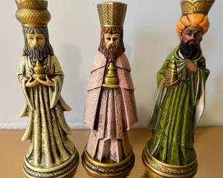 MCM Christmas Candleholders We Three Kings