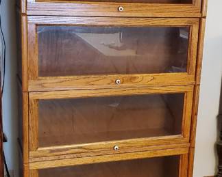 Three Barrister Bookcases