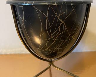 Mini Tabletop MCM Bullet planter and stand