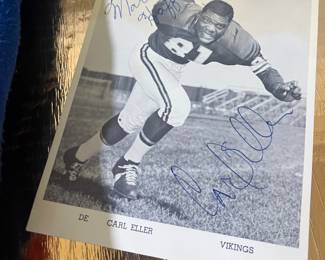 Carl Eller autograph