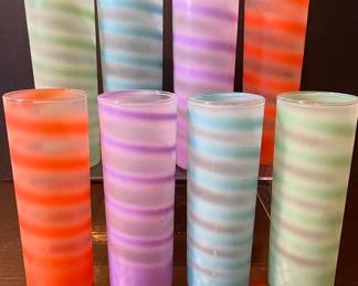 Frosted Swirl Tumblers