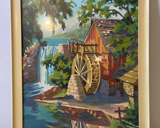 Midcentury Paint by Numbers