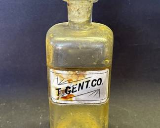 Lot # : 568 - Antique apothecary Chicago Fair glass bottle
