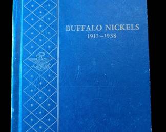 Lot # : 648a - Buffalo Nickel Coin album. Some VERY key dates,
