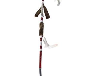 Lot # : 593 - Vintage Native American style walking stick
